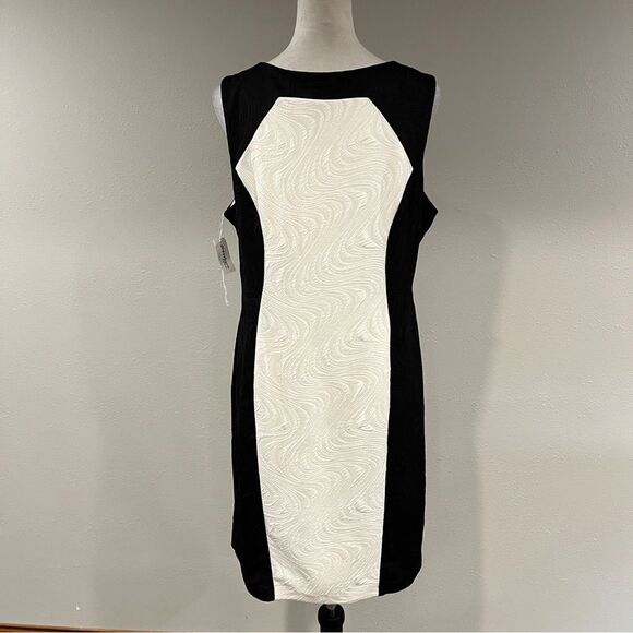 DressBarn Sleeveless boat neck Midi formal Dress size 16 - Picture 4 of 13